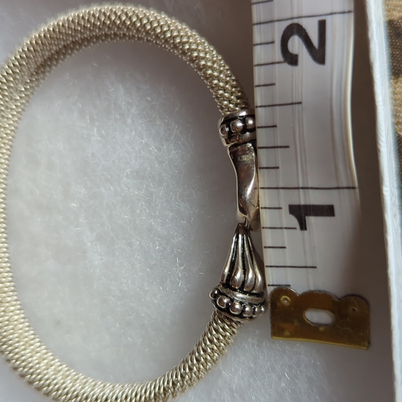 Sterling Silver Hook Bracelet - Picture 7 of 7